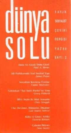 Dünya Solu / 3 Aylık Sosyalist Çeviri Dergisi / Yıl: Yaz 1989 Sayı: 2 ürün görseli 1