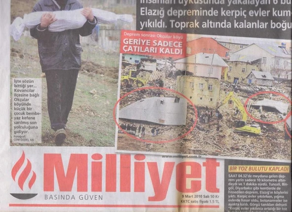 Milliyet Gazetesi 09 Mart 2010 Salı Tam ve Eksiksiz ürün görseli 1