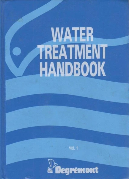 Water Treatment Handbook 1 Cilt - 1991 Yılı Ciltli, Kuşe Kağıda, Renkli, Resimli 6. Baskısı ürün görseli 1