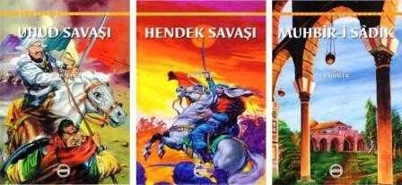 Sevgili Peygamberim 4 Cilt Takım (Uhud Savaşı + 7-8-9. Ciltler) - 1993 Yılı Ciltli, Renkli, Resimli, İlk Baskıları ürün görseli 1