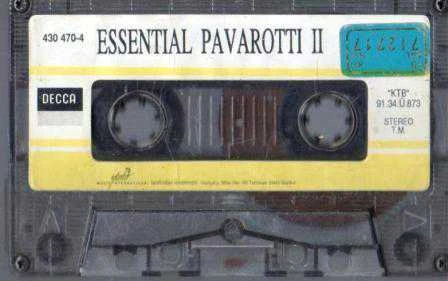 Essential Pavarotti II (Kaset) ürün görseli 1
