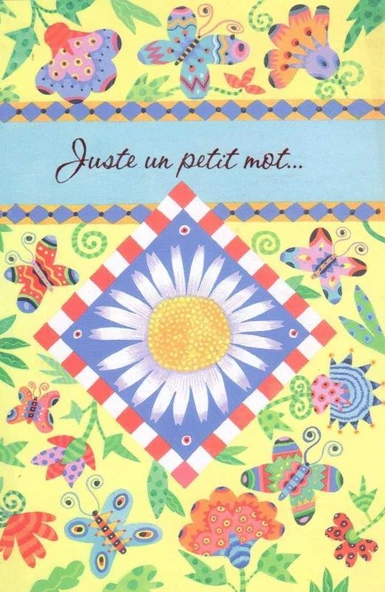 Carlton Cards / Kartpostal No: 37 / Code Prix 105002 / Juste Un Petit Mot… / 2 Katlı ürün görseli 1