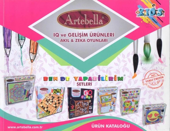 Artebella KİDS IQ ve GELİŞİM ÜRÜNLERİ AKIL VE ZEKA ÜRÜNLERİ - Ben de Yapabilirim Setleri Ürün Kataloğu ürün görseli 1
