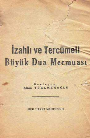 İzahlı ve Tercümeli Büyük Dua Mecmuası ürün görseli 1