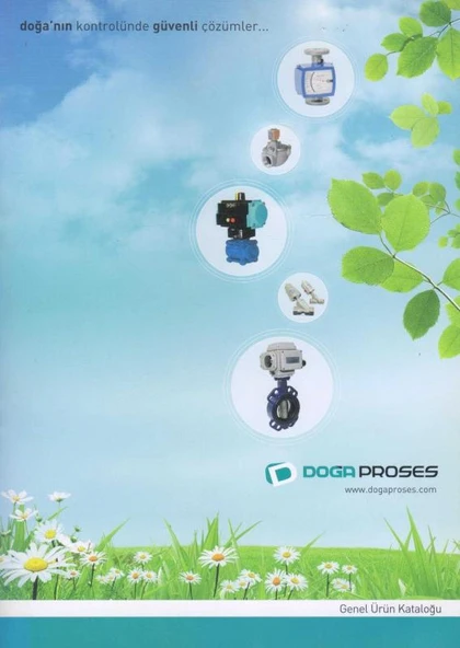 Doğa Proses / Doğa'nın Kontrolünde Güvenli Çözümler / Genel Ürün Kataloğu - Kuşe Kağıda, Renkli, Resimli İlk Baskısı ürün görseli 1