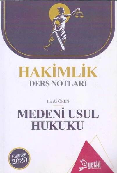 Hakimlik Ders Notları Medeni Usul Hukuku ürün görseli 1