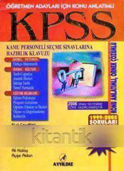 Öğretmen Adayları İçin Konu Anlatımlı KPSS Hazırlık Kılavuzu-Konu Anlatımlı Örnek Çözümlü (1999-2005 Soruları-Cevapları) ürün görseli 1