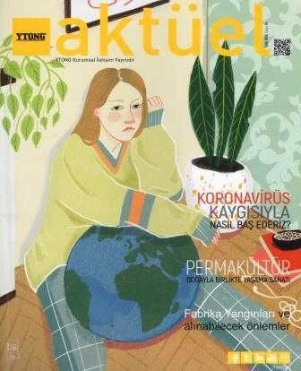 Ytong Aktüel Dergisi Eylül 2020 Sayı: 54 / *Koronavirüs Kaygısıyla Nasıl Baş Ederiz *Permakültür Doğayla Birlikte Yaşama Sanatı *Fabrika Yangınları ve Alınabilecek Önlemler ürün görseli 1