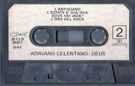 Adriano Celentano / Deus - Mı Fanno Ridere - Crazy Movie - Quando / L'artigiano - L'estate e' Gia" Qua - Dove Vai Jach? - L'ora Del Rack Müzik Kasedi ürün görseli 1
