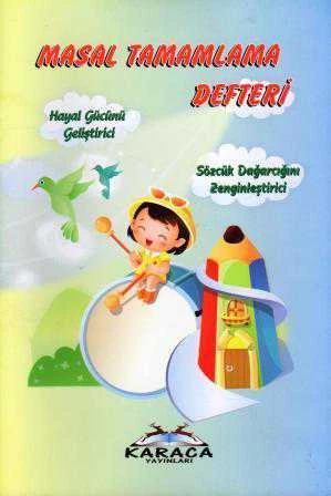 Masal Tamamlama Defteri - Hayal Gücünü Geliştirici + Sözcük Dağarcığını Zenginleştirici ürün görseli 1