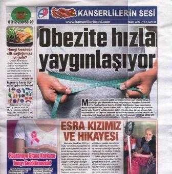 Kanserlilerin Sesi Gazetesi / Mart 2022 Yıl: 5 Sayı: 56 ürün görseli 1