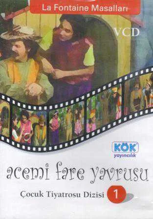 Çocuk Tiyatrosu Dizisi Acemi Fare Yavrusu VCD'si ürün görseli 1
