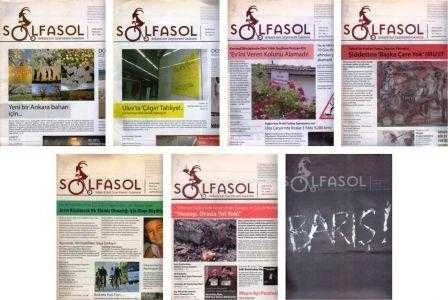 Solfasol Ankara'nın Gayriresmi Gazetesi 2011 - 2015 Yılları 7 Sayı Takım Yıl: 2011 Sayı: 1 + 2 + 3 + 4 + 6 + 13 + 54 ürün görseli 1