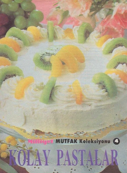Mutfak Koleksiyonu Yaz İçin Kurabiyeler, Kekler, Pastalar 4 Kuşe Kağıda, Renkli, Resimli Tariflerle ürün görseli 1