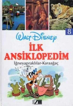 Walt Disney İlk Ansiklopedim Cilt: 8 "İğneyapraklılar - Karaağaç" / 1992 Yılı Ciltli İlk Baskısı ürün görseli 1