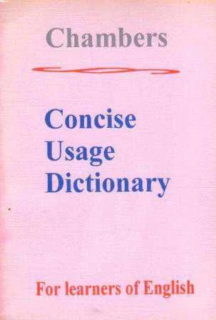 Chambers Concise Usage Dictionary For Learners Of English / 1986 Yılı İlk Baskısı ürün görseli 1