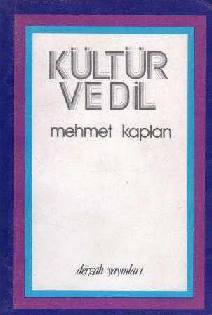 Kültür ve Dil - 1988 Yılı 5. Baskısı ürün görseli 1
