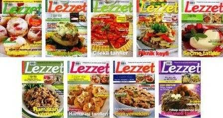 Lezzet Dergisi Sayı: 146, 149, 150, 151, 153, 155, 156, 157 Yıl: 2009 - 8 Sayı Takım ürün görseli 1