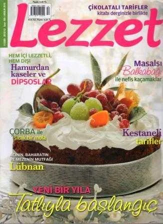Lezzet Dergisi Sayı: 169 Yıl: 2010/12 ürün görseli 1