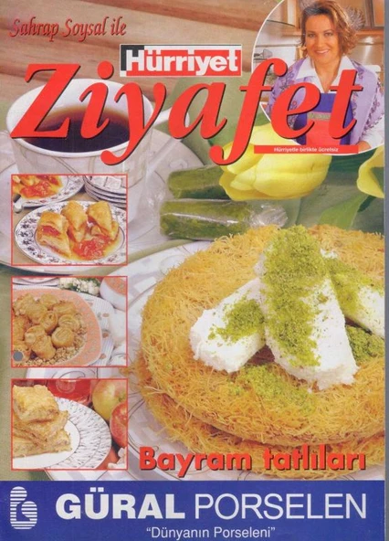Sahrap Soysal ile Ziyafet Bayram Tatlıları Kuşe Kağıda Renkli Resimli Baskısı ürün görseli 1