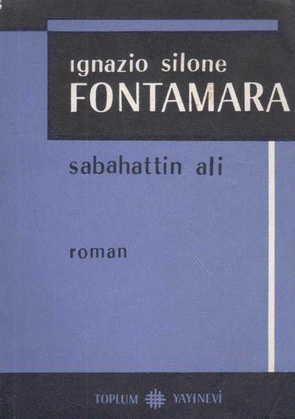 Fontamara - Roman 1966 Yılı İlk Baskısı - Sabahattin Ali Çevirisi ürün görseli 1
