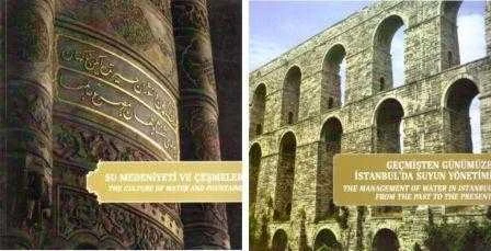 İSKİ İstanbul'da Su Seti 2 Kitap Takım "Su Medeniyeti ve Çeşmeler + Geçmişten Günümüze İstanbul'da Suyun Yönetimi" 2009 Yılı İlk Baskıları ürün görseli 1