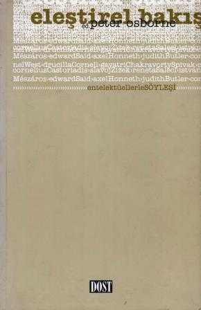 Eleştirel Bakış "Entellektüellerle Söyleşi" Elçin Gen Çevirisi - 1999 Yılı İlk Baskısı ürün görseli 1
