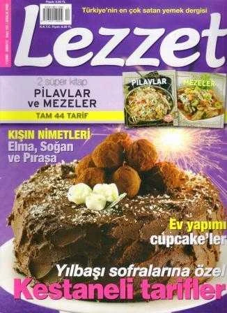 Lezzet Dergisi Sayı: 157 Yıl: 2009/12 ürün görseli 1