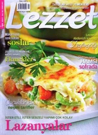 Lezzet Dergisi Sayı: 168 Yıl: 2010/11 ürün görseli 1