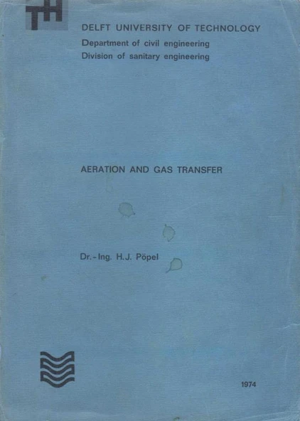 Aeration and Gas Transfer 1974 Yılı İlk Baskısı ürün görseli 1