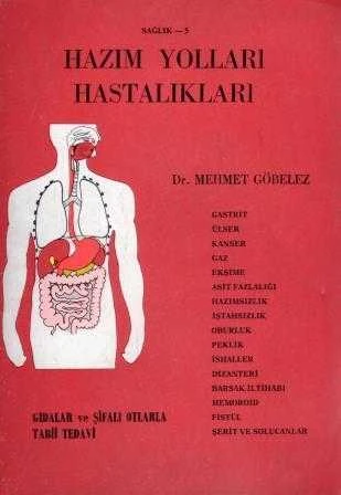 Hazım Yolları Hastalıkları "Gıdalar ve Şifalı Otlarla Tabii Tedavi / 1980 Yılı İlk Baskısı ürün görseli 1