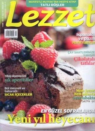 Lezzet Dergisi Sayı: 181 Yıl: 2011/12 ürün görseli 1