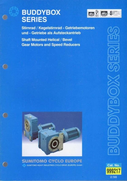 SUMITOMO CYCLO EUROPE Dişli ve Motor Teknikleri 4 Kitap Takım ürün görseli 1