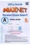 8. Sınıf Maxnet LGS'ye Hazırlık Kurumsal Deneme Sınavı 4 Saysal Bölüm A Kitapçığı, Kolektif ürün görseli 1