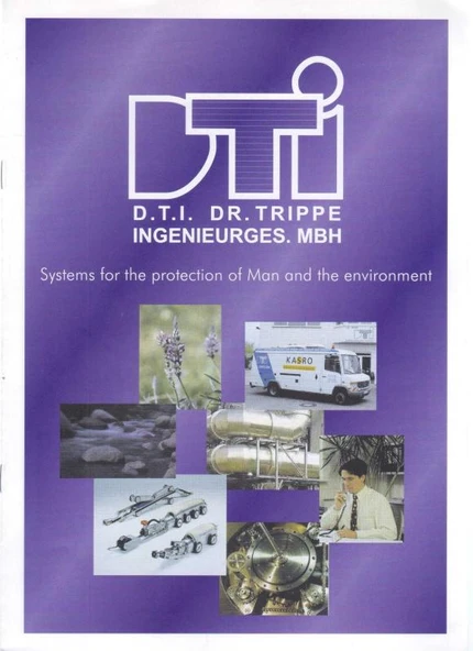 D.T.I. DR. TRIPPE INGENIEURGES. MBH - System for the Protection of Man and the Environment - Kuşe Kağıda, Renkli, Resimli, İlk Baskısı ürün görseli 1