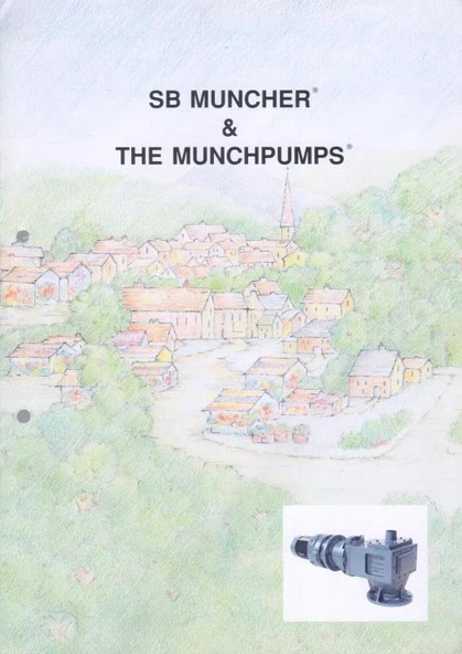SB Muncher & The Munchpumps - Kuşe Kağıda, Renkli, Resimli, İlk Baskısı ürün görseli 1