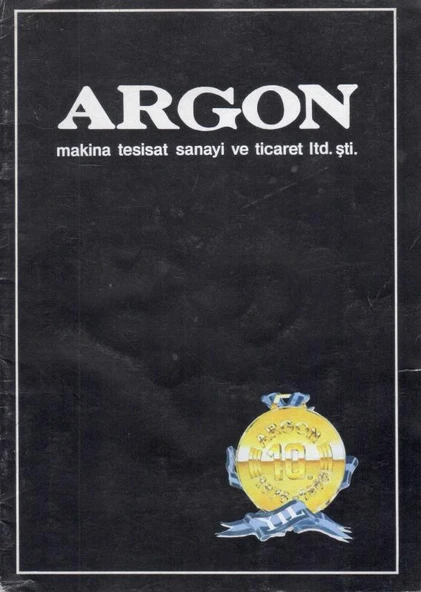 Argon Makina Tesisat - Kuşe Kağıda, Renkli, Resimli, İlk Baskısı ürün görseli 1