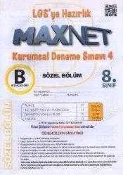 8. Sınıf Maxnet LGS'ye Hazırlık Kurumsal Deneme Sınavı 4 Saysal Bölüm B Kitapçığı, Kolektif ürün görseli 1