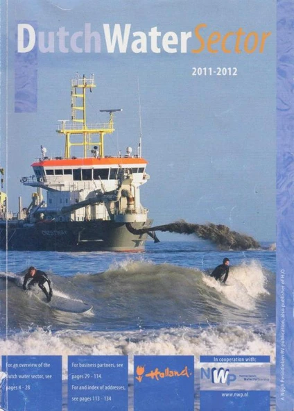 Dutch Water Sector 2011-2012 Kuşe Kağıda, Renkli, Resimli, İlk Baskısı ürün görseli 1