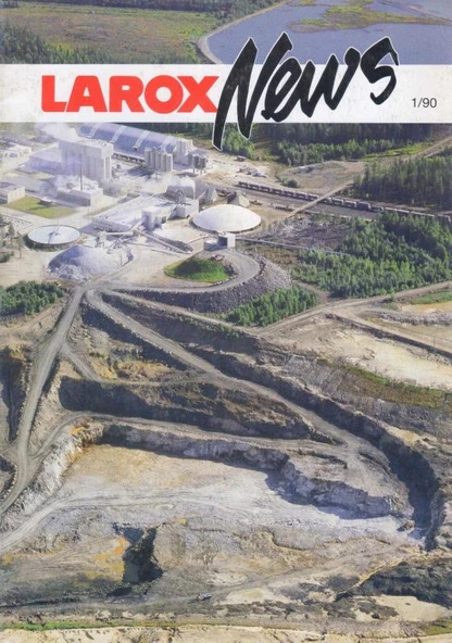LAROX News - Kuşe Kağıda, Renkli, Resimli, İlk Baskısı ürün görseli 1