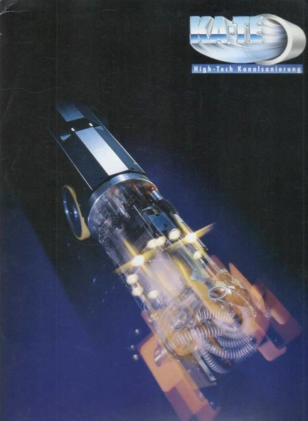 KA-TE High - Tech Kanalsanierung / Roboter System - Box Version - Kuşe Kağıda, Renkli, Resimli, İlk Baskısı ürün görseli 1