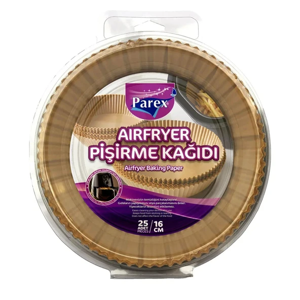 AIRFRYER PISIRME KAGIDI 25 LI ORTA ürün görseli 1