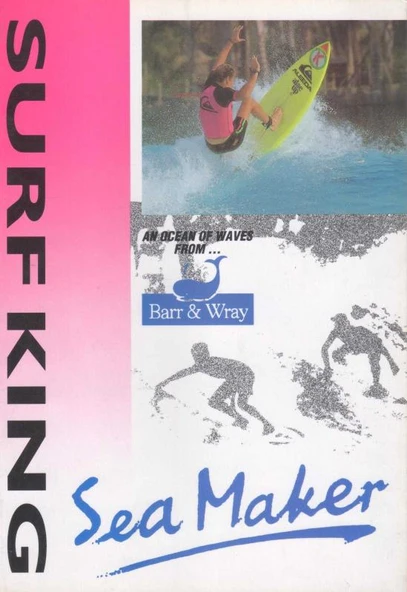 Surf King Sea Maker - Lead the Wat - Kuşe Kağıda, Renkli, Resimli, İlk Baskısı ürün görseli 1