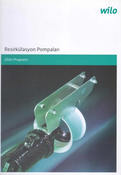 Wilo Resirkülasyon Pompaları Ürün Programı - Kuşe Kağıda, Renkli, Resimli, İlk Baskısı ürün görseli 1