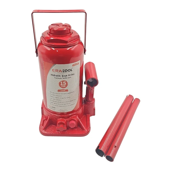 Fixonic Eratool ERA23109 15 Ton 225x430mm Hidrolik Şişe Kriko ürün görseli 1