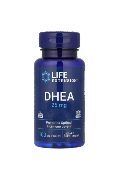 Life Extension DHEA 25 mg 100 Tablet ürün görseli 1