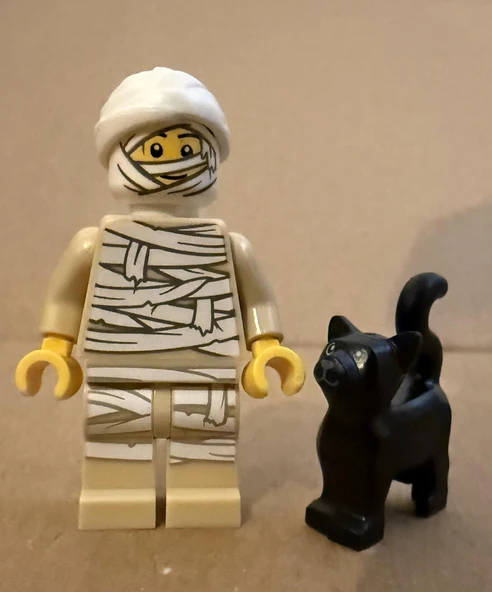 Orjinal Lego Minifigür Mummy with cat ürün görseli 1