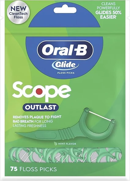 Oral-B Nane Aromalı Kürdanlı Diş Ipi 75 Adet ürün görseli 1