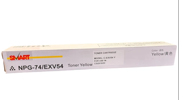 Canon EXV-54 Sarı Smart Toner IR-C  3025 3226 (1397C002) ürün görseli 1