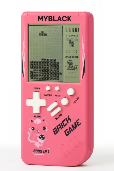 Retro Büyük Ekran Oyun Konsolu 9999'u 1 Arada Tank/Yarış/Atış Rahat Bulmaca  Ayarlanabilir Zorluk ürün görseli 1